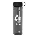 24 oz. Slim Fit Water Bottle with Tethered Lid -  