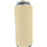24 oz. Tall Boy Scuba Coolie - Khaki Beige