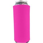 24 oz. Tall Boy Scuba Coolie - Neon Pink