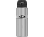 24 oz. Thermos Stainless King Stainless Steel Direct Drink Bot - Matte Steel