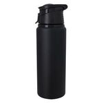 24 Oz. Velvet Touch Aluminum Bottle - Black