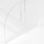 24" x 24" Protective Acrylic Counter Barrier Blank -  