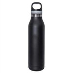 24oz Black SS Sports Water Bottle - Black