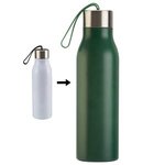24oz Mood Stainless Steel Bottle - White-green