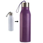 24oz Mood Stainless Steel Bottle - White-purple
