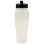 24oz Translucent Contour Bottle with Push Pull Lid