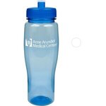 Buy 24Oz Translucent Contour Bottle With Push Pull Lid