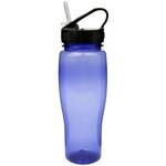 24oz Translucent Contour Bottle with Sport Sip Lid