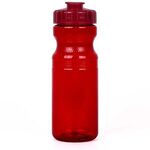 24oz. Eco PolyClear Bottle with Flip-Top Lid