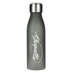 24oz. Tritan Bottle With Stainless Steel Cap - Black