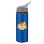 25 Oz. Aluminum Bike Bottle - Metallic Blue