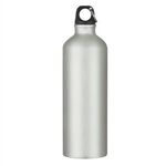 25 Oz. Aluminum Tundra Bike Bottle - Silver