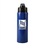 25 oz. Aspen Aluminum Insulated Water Bottle - Blue