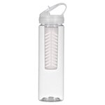 25 Oz. Fruit Fusion Bottle - Clear with Clear