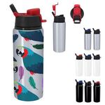 Buy 25 Oz Full Color Aluminum Helena Bottle