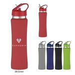 25 Oz. Hampton Stainless Steel Bottle - Navy Blue