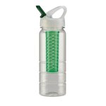 25 oz. PolySure Ridge Bottle w/Fruit Infuser