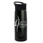 26 oz Metallic Flair Bottle - Pop-up Sip Lid - Met. Black