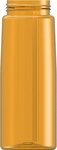 26 oz Tritan Flair Bottle with Flip Straw Lid - Transparent Orange