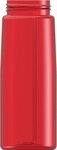 26 oz Tritan Flair Bottle with Flip Straw Lid - Transparent Red
