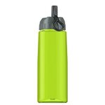 26 oz Tritan Flair Bottle with Ring Straw Lid - Lime