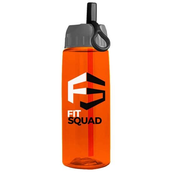 Main Product Image for 26 Oz Tritan Flair Bottle With Ring Straw Lid
