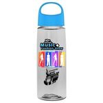 26 oz. Fair Bottle with Oval Crest Lid - Digital -  