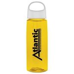 26 oz. Fair Bottle with Oval Crest Lid - Yellow