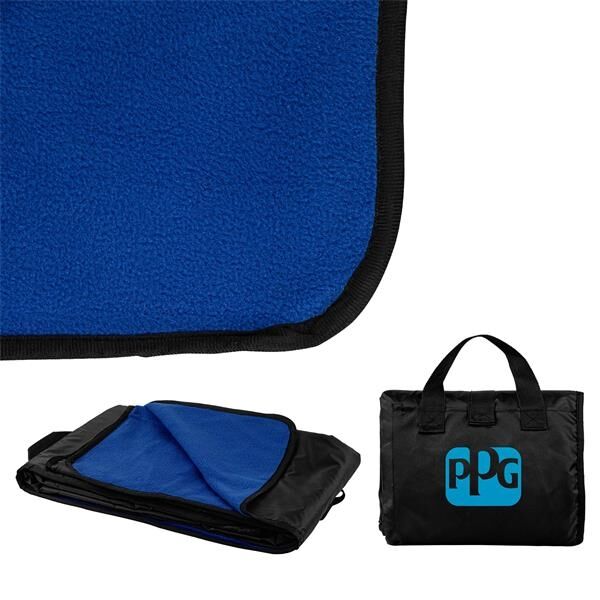 Main Product Image for 260g Polyester Fleece Picnic Blanket 50" x 60"