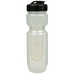 26oz Translucent Jogger Bottle with Flip Top Lid & Infuser - Translucent Frost