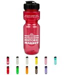 Buy 26Oz Translucent Jogger Bottle With Flip Top Lid & Infuser
