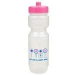 Buy 26Oz Translucent Jogger Bottle With Push Pull Lid