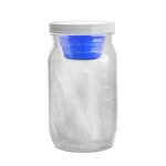 27 oz Salad Jar With Dressing Container - Royal Blue