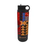 27 Oz. Full Color Roanoke Stainless Steel Bottle - Black