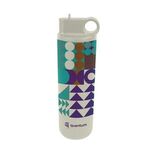 27 Oz. Full Color Roanoke Stainless Steel Bottle - Cream