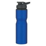 28 Oz. Aluminum Sports Bottle - Matte Blue