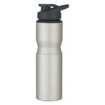 28 Oz. Aluminum Sports Bottle - Matte Silver