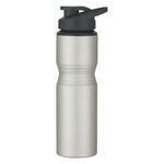 28 Oz. Aluminum Sports Bottle - Matte Silver