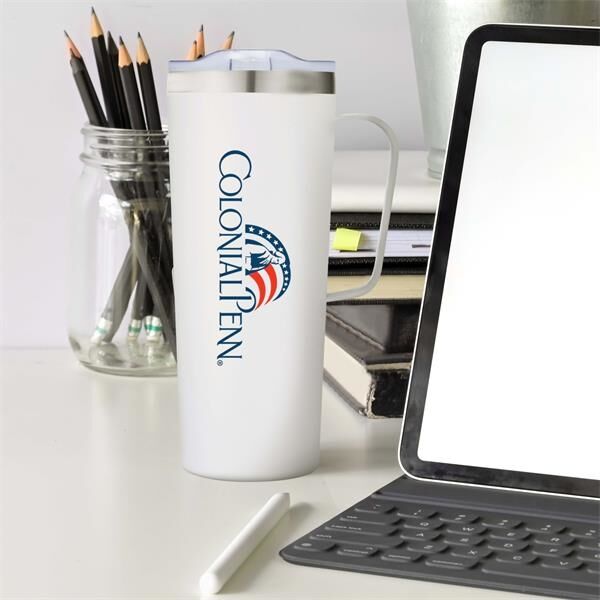 Main Product Image for Custom Printed Double Wall, Stainless Steel Travel Mug 28 oz.