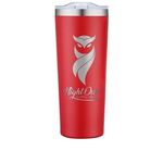 28 oz. Double Wall, Stainless Steel Travel Tumbler - Red