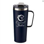 28 oz. Everest Powder Coated Stainless Steel Mug - Blue