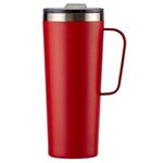 28 oz. Everest Powder Coated Stainless Steel Mug - Red