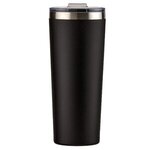 28 oz. Everest Powder Coated Stainless Steel Tumbler - Black