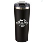 28 oz. Everest Powder Coated Stainless Steel Tumbler - Black