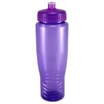 28 oz. "Journey" Poly-Clean Sports Bottle - Translucent Purple