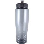 28 oz. "Journey" Poly-Clean Sports Bottle - Translucent Smoke