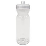 28 Oz. Poly-Clear(TM) Fitness Bottle - Translucent Clear