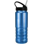 28 oz. Ridgeline Bottle with Sport Sip Lid - Translucent Blue