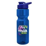 Buy 28 Oz. Transparent Bottle With Snap Lid - Full Color Process