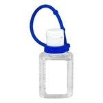 2.0 oz Compact Hand Sanitizer Antibacterial Gel in Flip-Top - Clear-white-blue